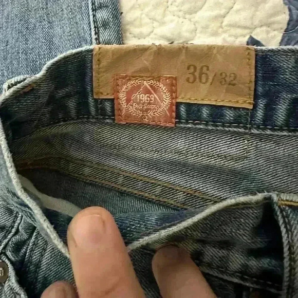 Loose Fit Women's Straight Leg 90s Mom Jeans Fall Back to School l SIZE 36/32 - Picture 6 of 7